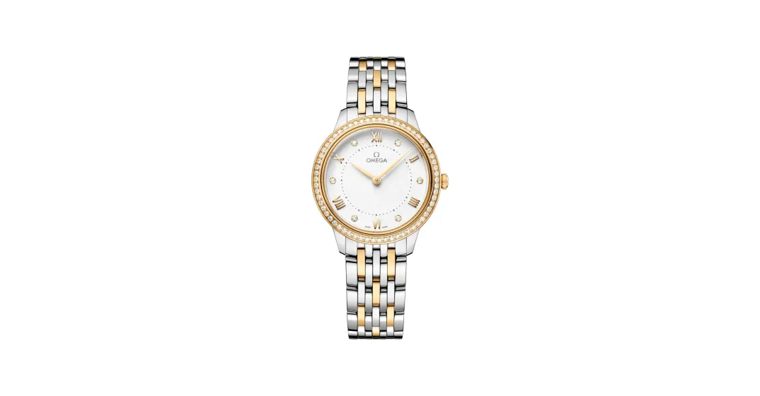 Omega De Ville Prestige 30 mm, steel - yellow gold on steel - yellow gold