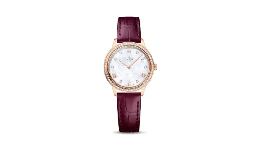 Omega De Ville Quartz 27.5 Sedna Gold - Diamond / MOP - Diamond