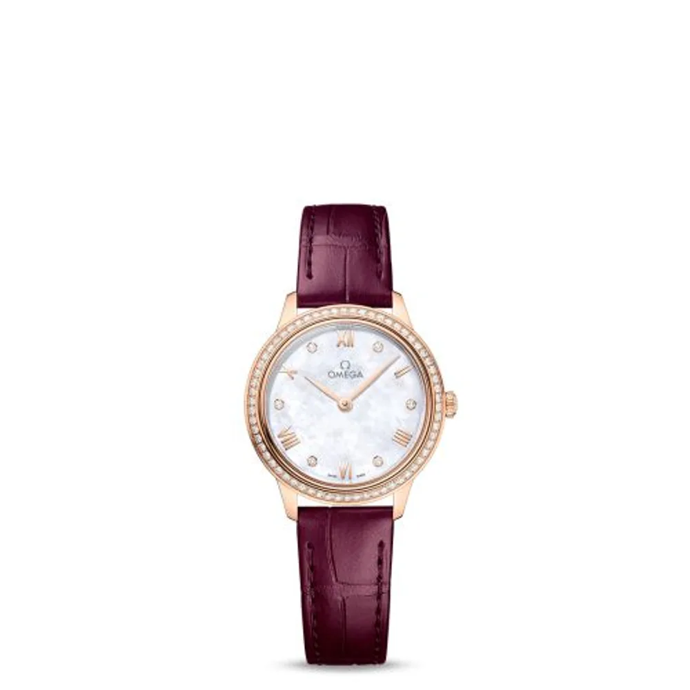 Omega De Ville Quartz 27.5 Sedna Gold - Diamond / MOP - Diamond