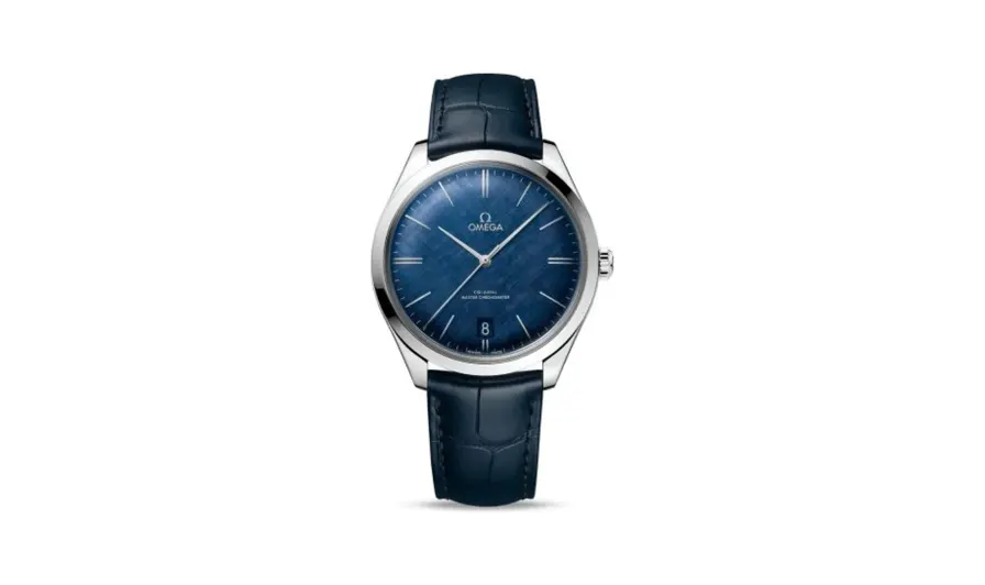 Omega De Ville Trésor Master Chronometer Stainless Steel / Blue