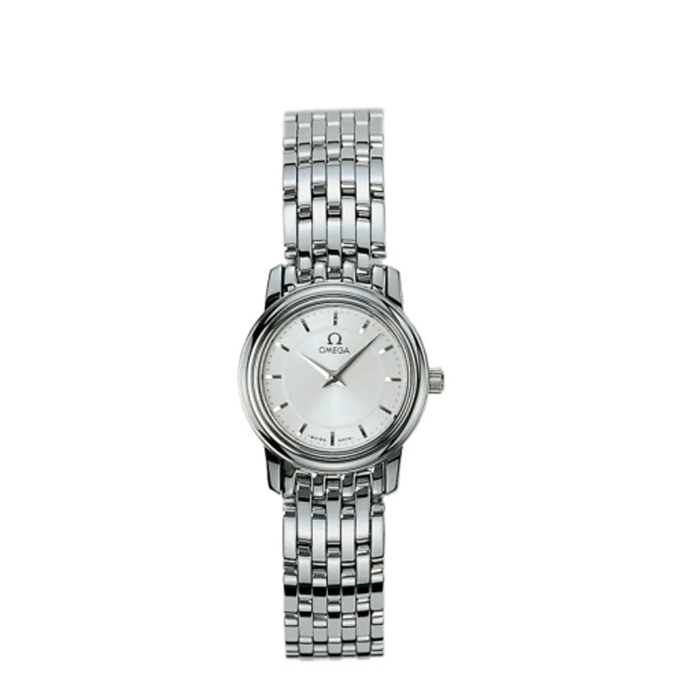 Omega De Ville Prestige Quartz 22 Stainless Steel / Silver / Bracelet