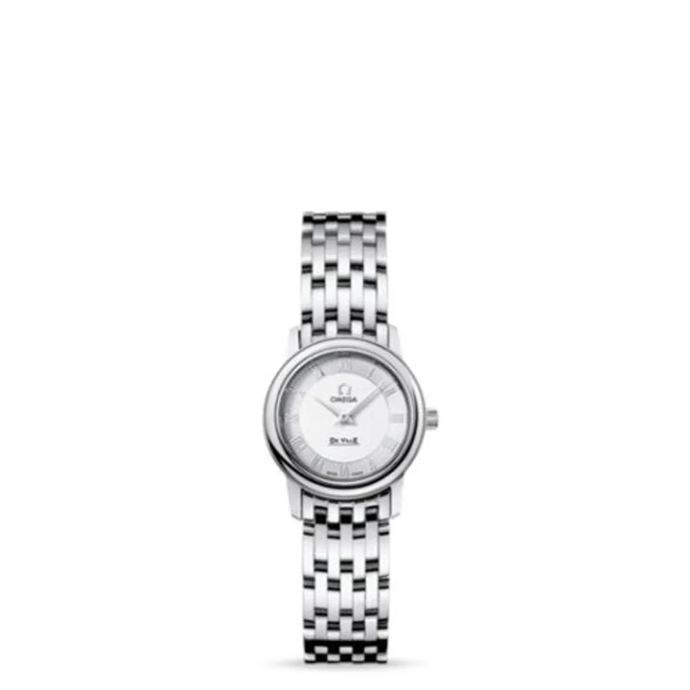 Omega De Ville Prestige Quartz 22 Stainless Steel / Silver / Bracelet