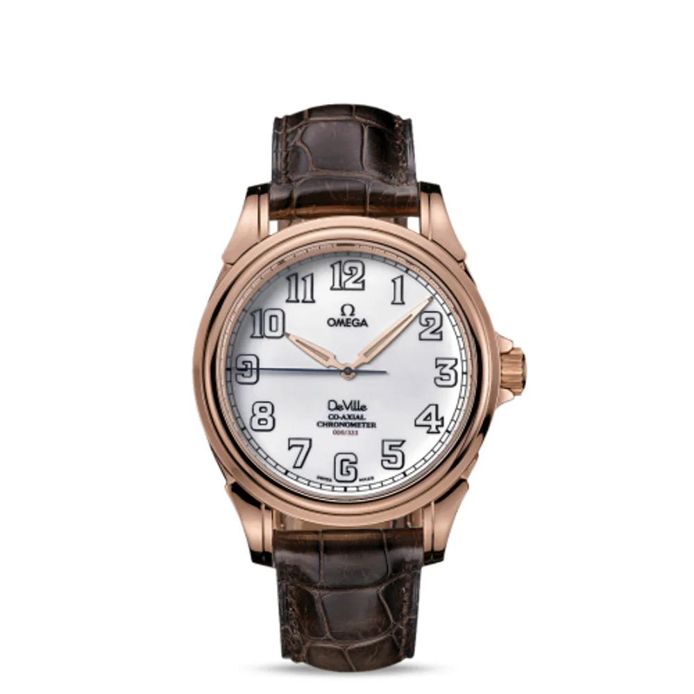 Omega De Ville Co-Axial 44 Red Gold / Enamel