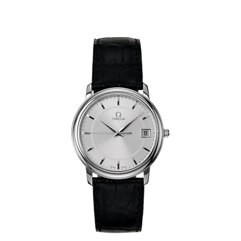 Omega De Ville Prestige Quartz 34.4 Stainless Steel / Silver