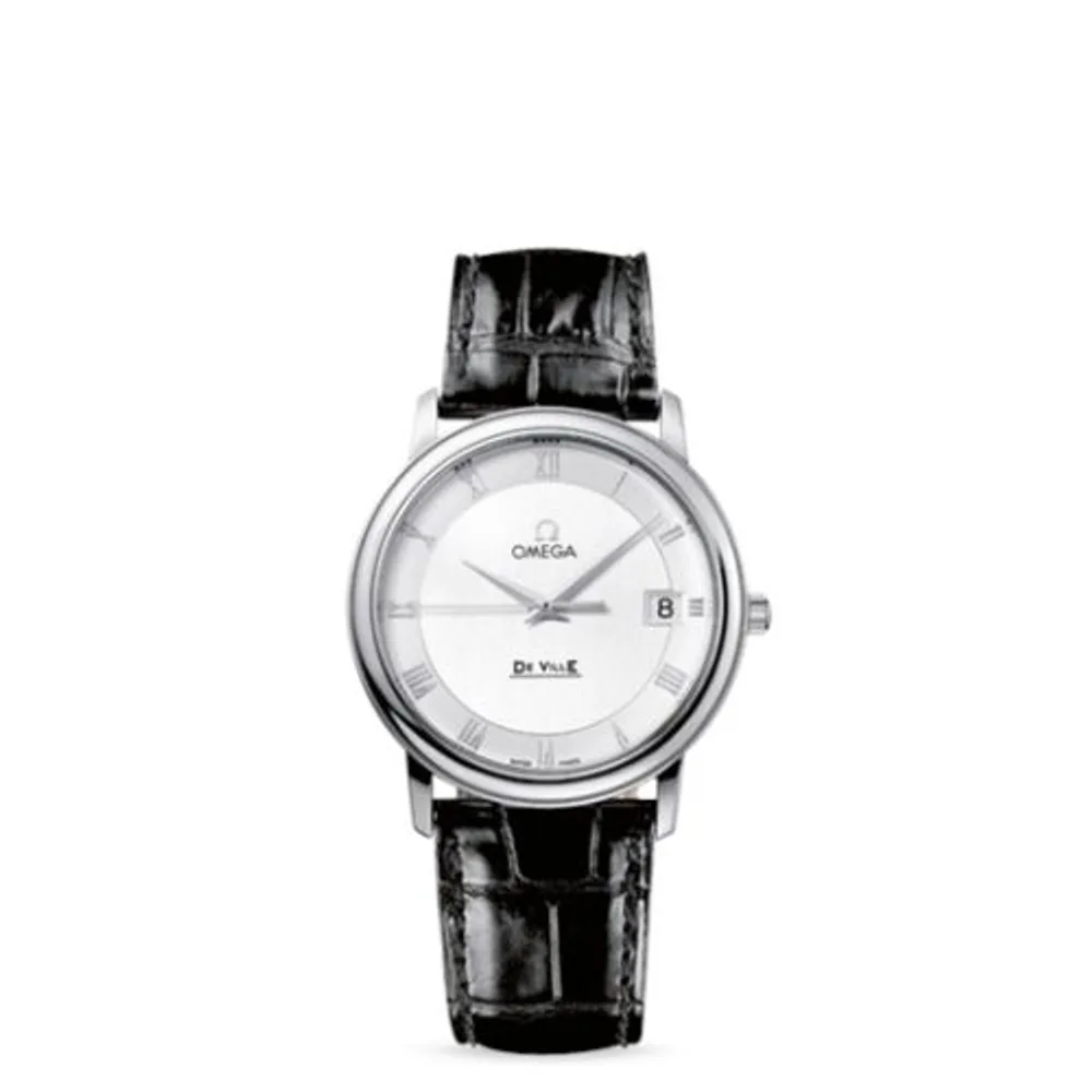 Omega De Ville Prestige Quartz 34.4 Stainless Steel / Silver