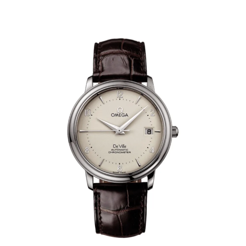 Omega De Ville Prestige Co-Axial 36.5 Stainless Steel / Silver