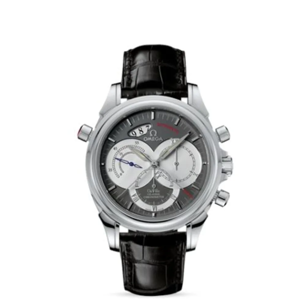 Omega De Ville Co-Axial 41 Chronoscope Rattrapante Stainless Steel / Grey