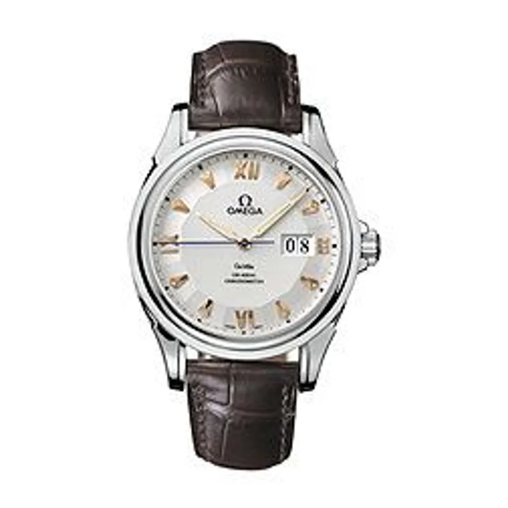 Omega De Ville Co-Axial 38.7 Big Date Stainless Steel / Silver / José Malhoa