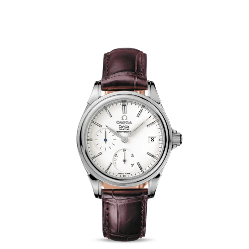 Omega De Ville Co-Axial 35 Power Reserve Stainless Steel / Silver