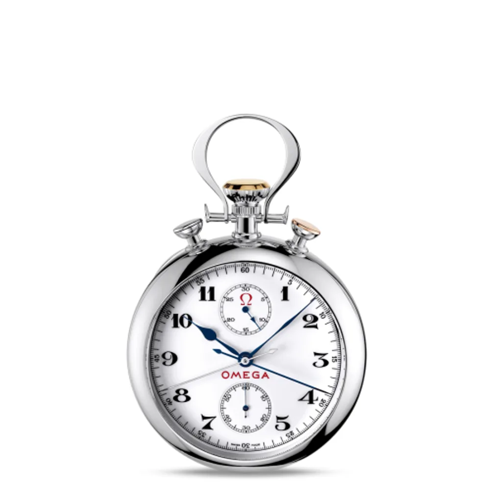 Omega Museum Collection Olympic Pocket Watch 1932 White Gold
