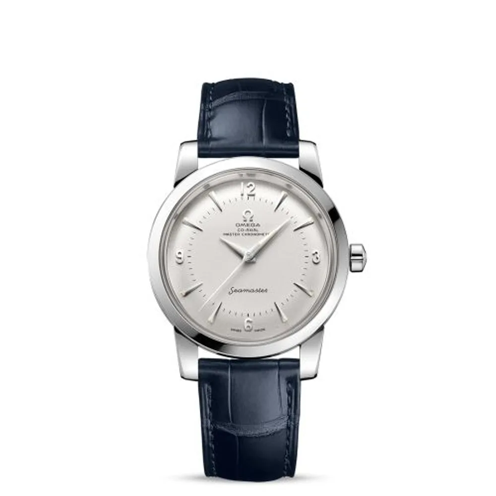 Omega Museum Collection Seamaster 1948 Central Seconds Stainless Steel / Silver / Leather