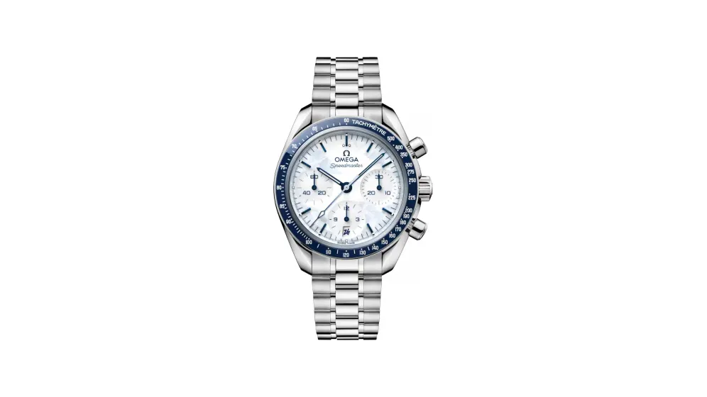 Omega Milano Cortina 2026 Speedmaster 38 38 mm, steel on steel