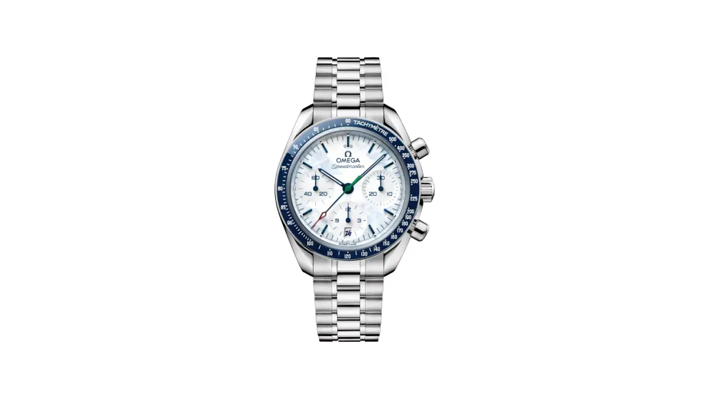Omega Milano Cortina 2026 Speedmaster 38 38 mm, steel on steel