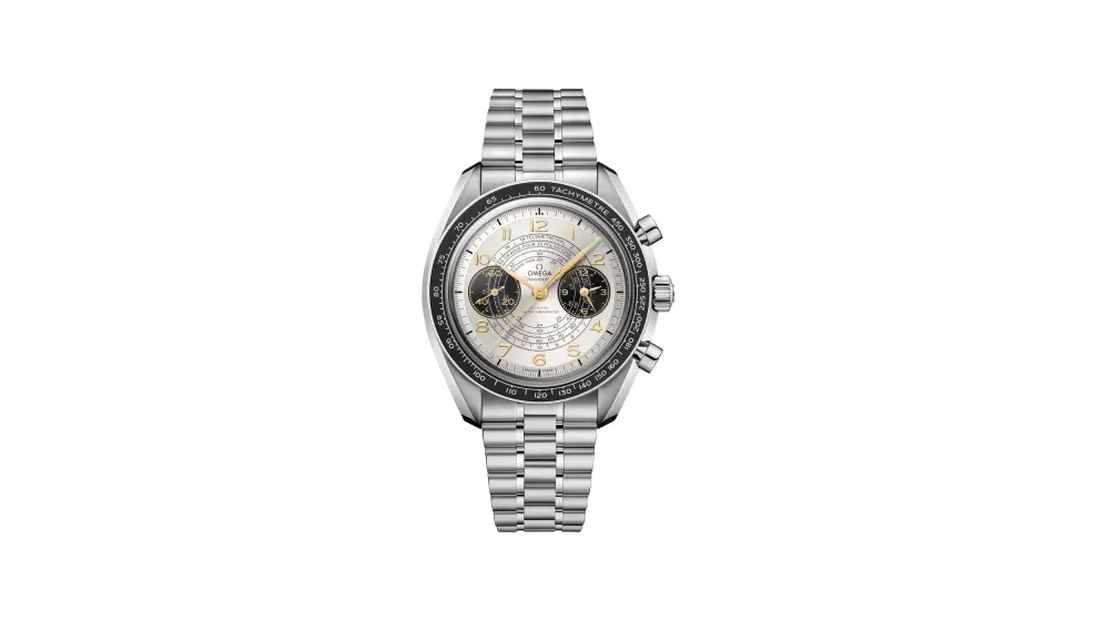 Omega Paris 2024 Speedmaster Chronoscope 43 mm, steel on steel