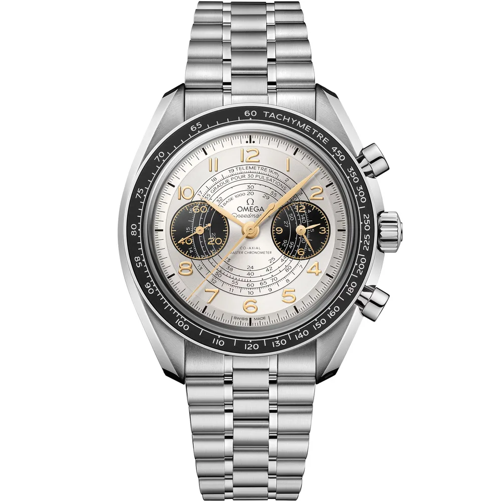 Omega Paris 2024 Speedmaster Chronoscope 43 mm, steel on steel