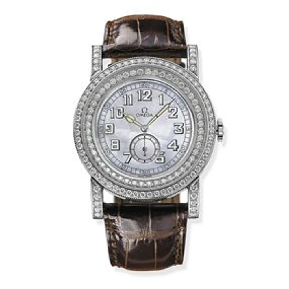 Omega Museum Collection N° 1 "Pilots 1938" Aquarella Diamonds