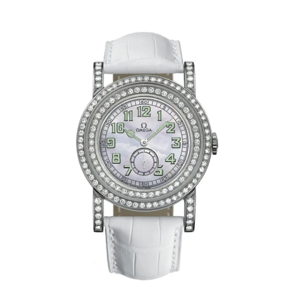 Omega Museum Collection N° 1 "Pilots 1938" Aquarella Diamonds