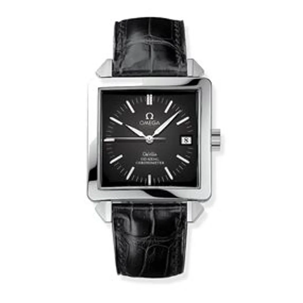 Omega De Ville Byzantium Co-Axial 33.4 Co-Axial Stainless Steel / Black / Russia