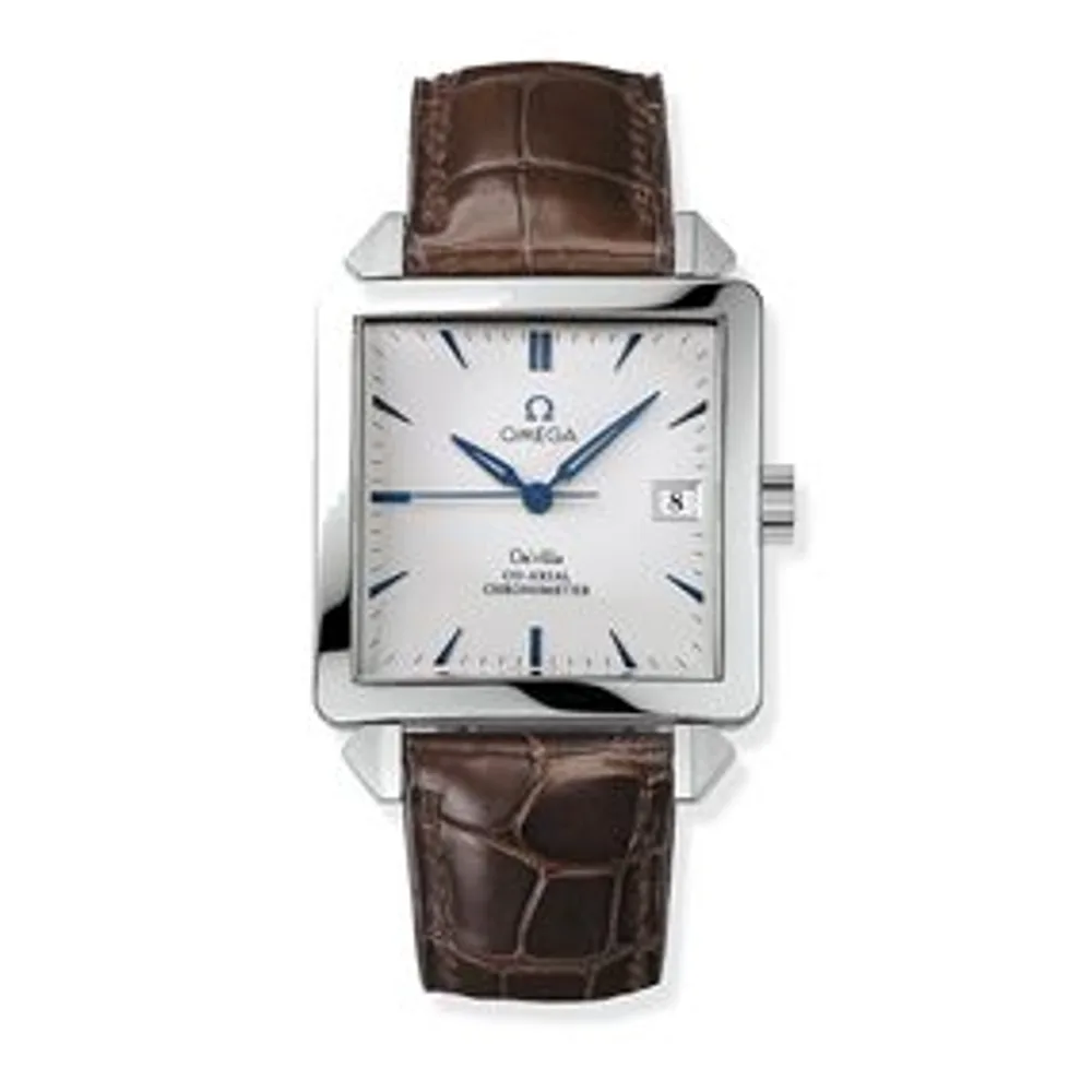 Omega De Ville Byzantium Co-Axial 33.4 Co-Axial Stainless Steel / White / Almada