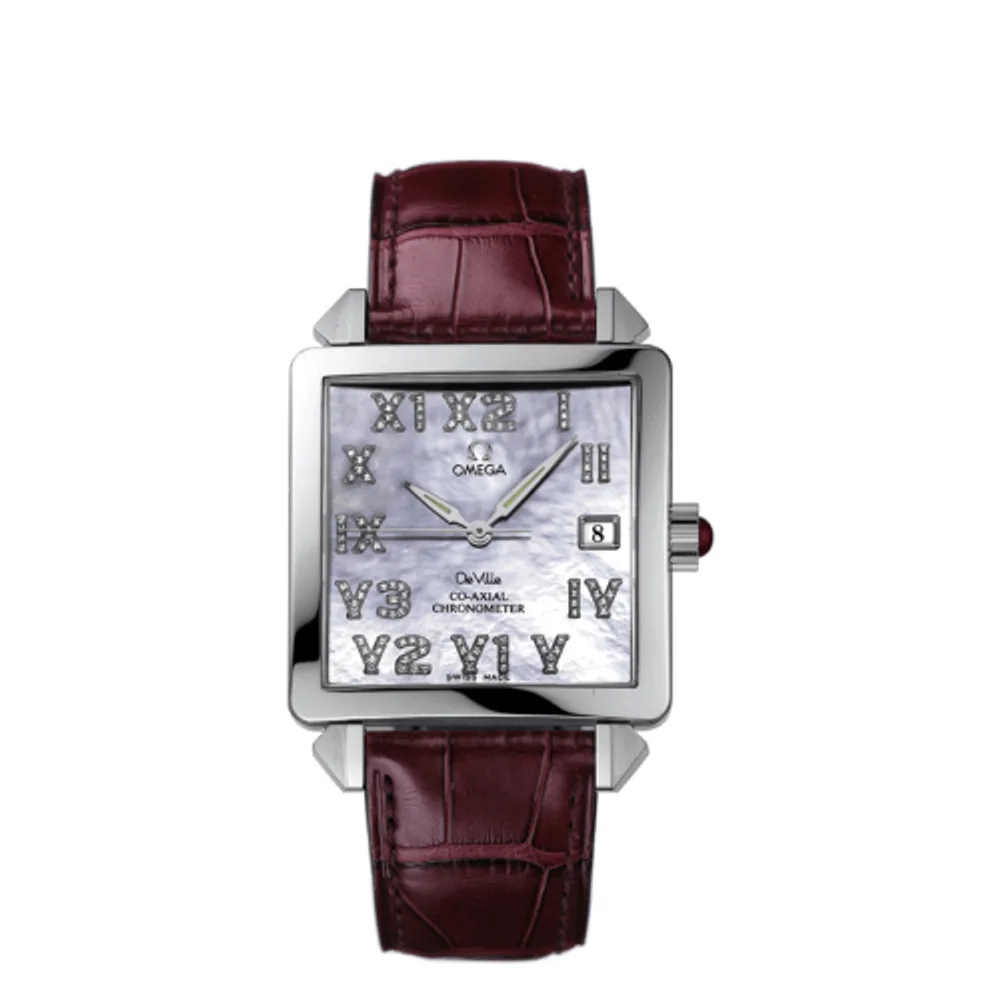 Omega De Ville Byzantium Co-Axial 33.4 Co-Axial Stainless Steel / Blue MOP