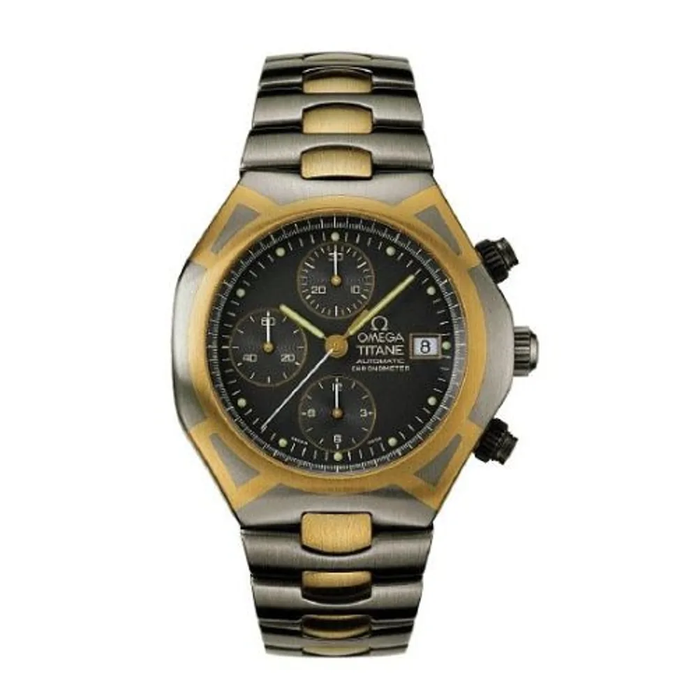 Omega Seamaster Polaris Titane / Yellow Gold / Chronograph
