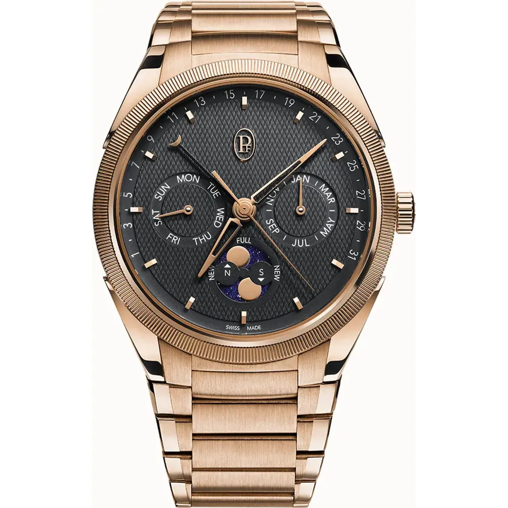 Parmigiani Fleurier Tonda PF Gregorian Annual Calendar Rose Gold Warm Grey, Tonda Pf Cultural Calendars