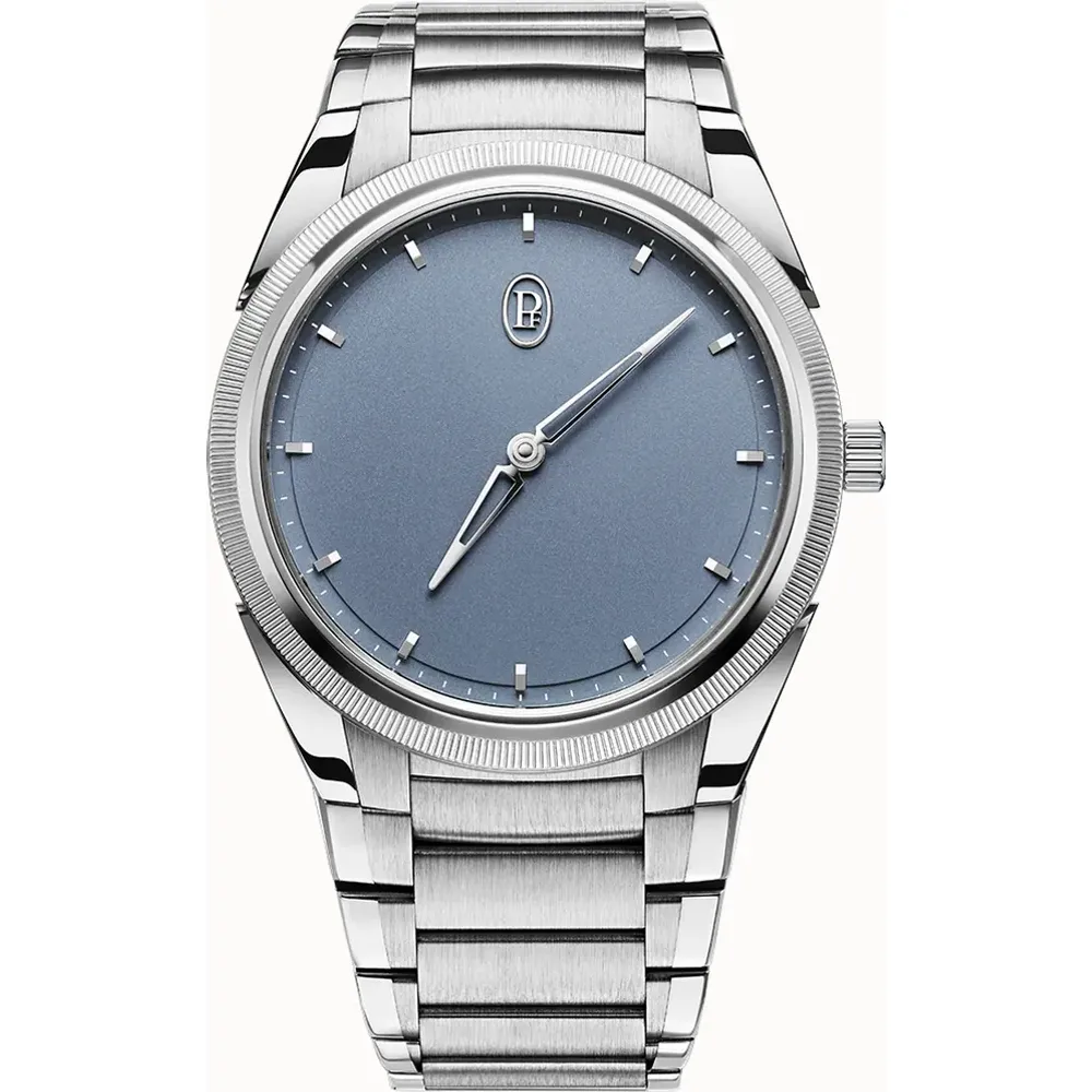 Parmigiani Fleurier Tonda PF Micro-Rotor NO Date Platinum Stone Blue