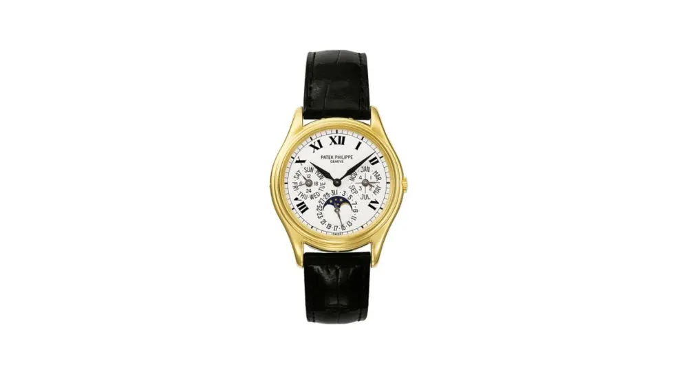 Patek Philippe Grand Complications Perpetual Calendar 3940 Yellow Gold / Painted Roman