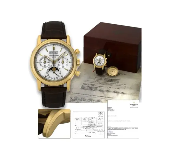 Patek Philippe Grand Complications Perpetual Calendar Chronograph 3970J Luminous