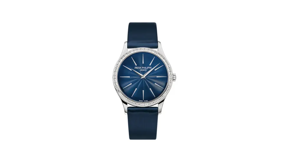 Patek Philippe Calatrava 4897 White Gold / Midnight Blue