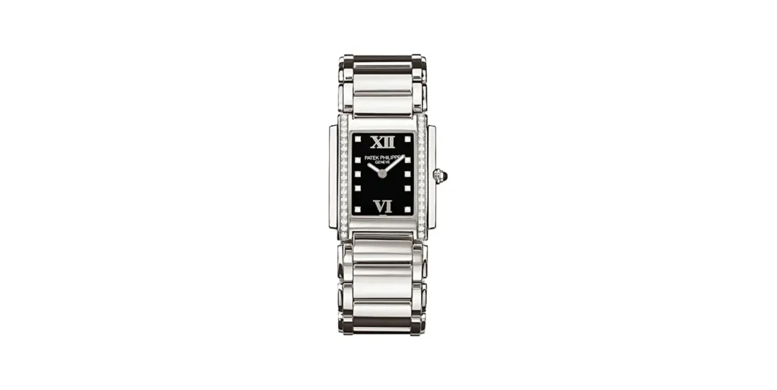 Patek Philippe Twenty~4 4910 Stainless Steel / Black