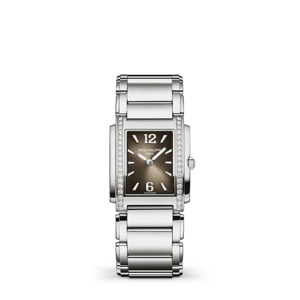 Patek Philippe Twenty~4, Steel, Grey dial