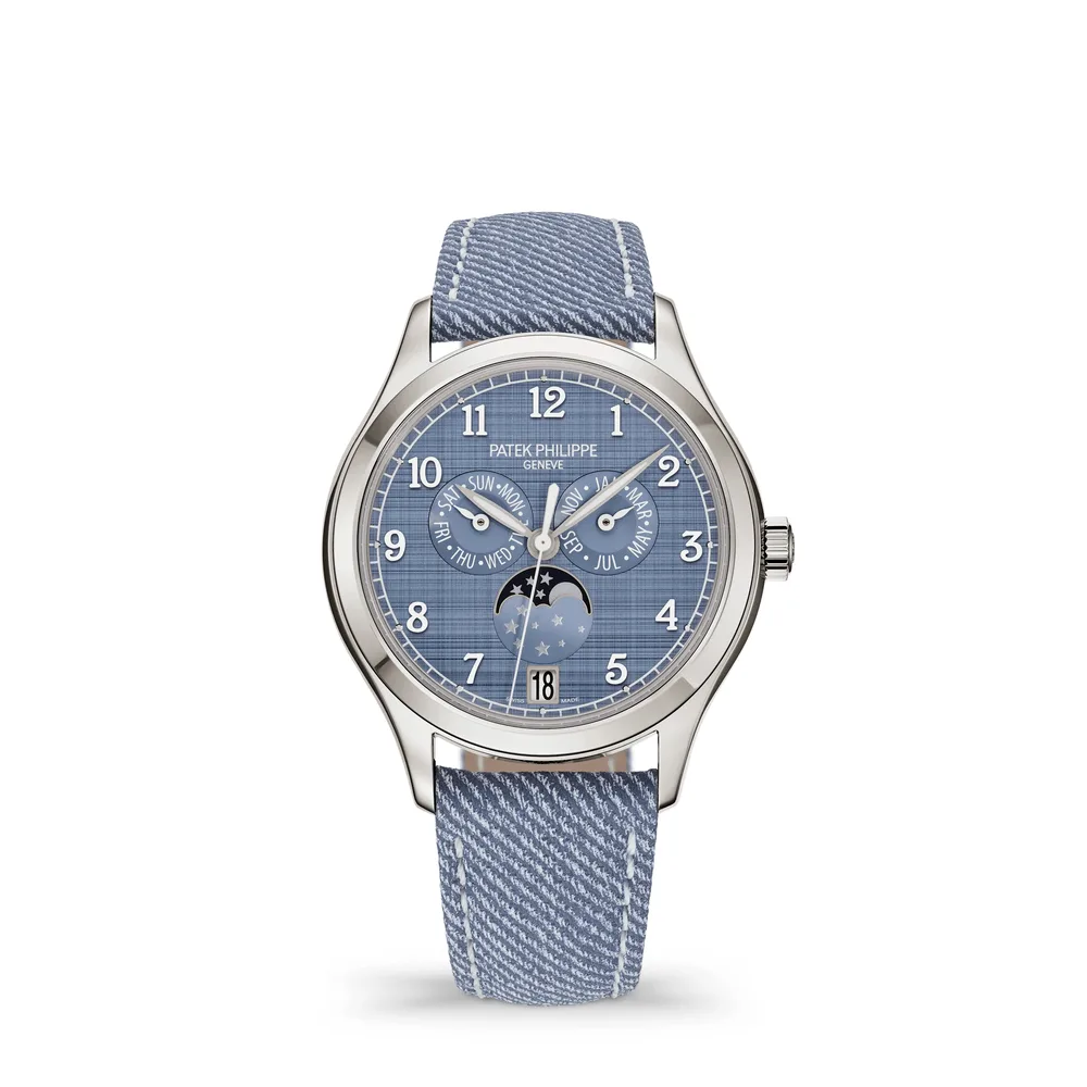 Patek Philippe Complications, White gold, Blue-grey dial