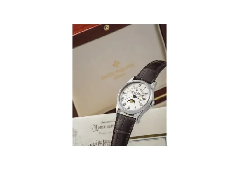 Patek Philippe Grand Complications Perpetual Calendar 5050 White Gold / Silver Roman