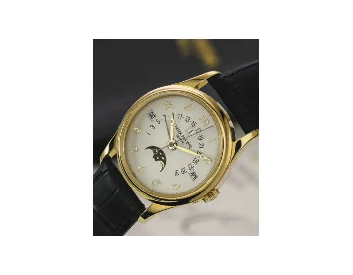 Patek Philippe Grand Complications Perpetual Calendar 5050 Yellow Gold / Silver Breguet