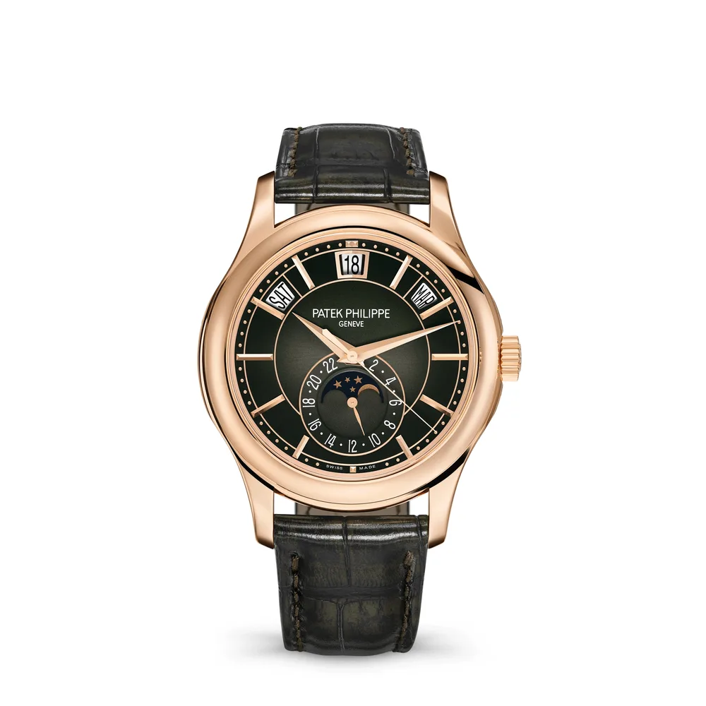 Patek Philippe Complications, Rose gold, Olive green dial