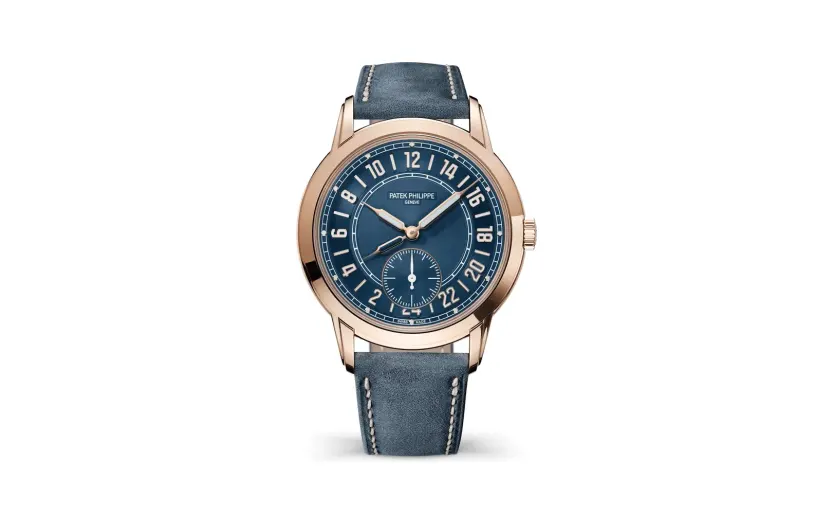 Patek Philippe Complications, Rose gold, Blue dial