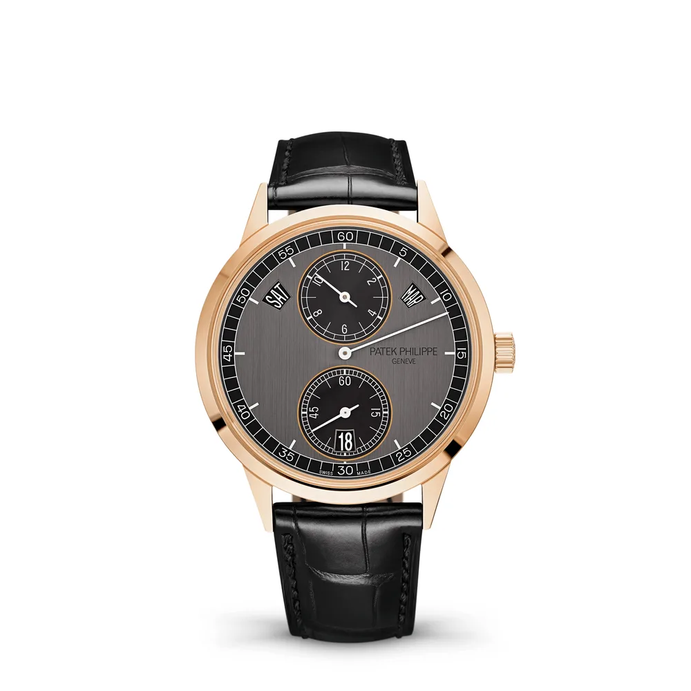 Patek Philippe Complications, Rose gold, Charcoal grey dial