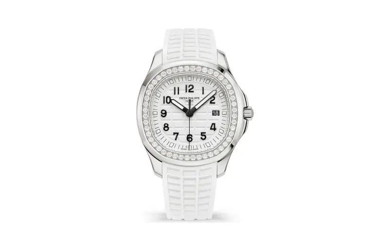 Patek Philippe Aquanaut, Steel, White dial