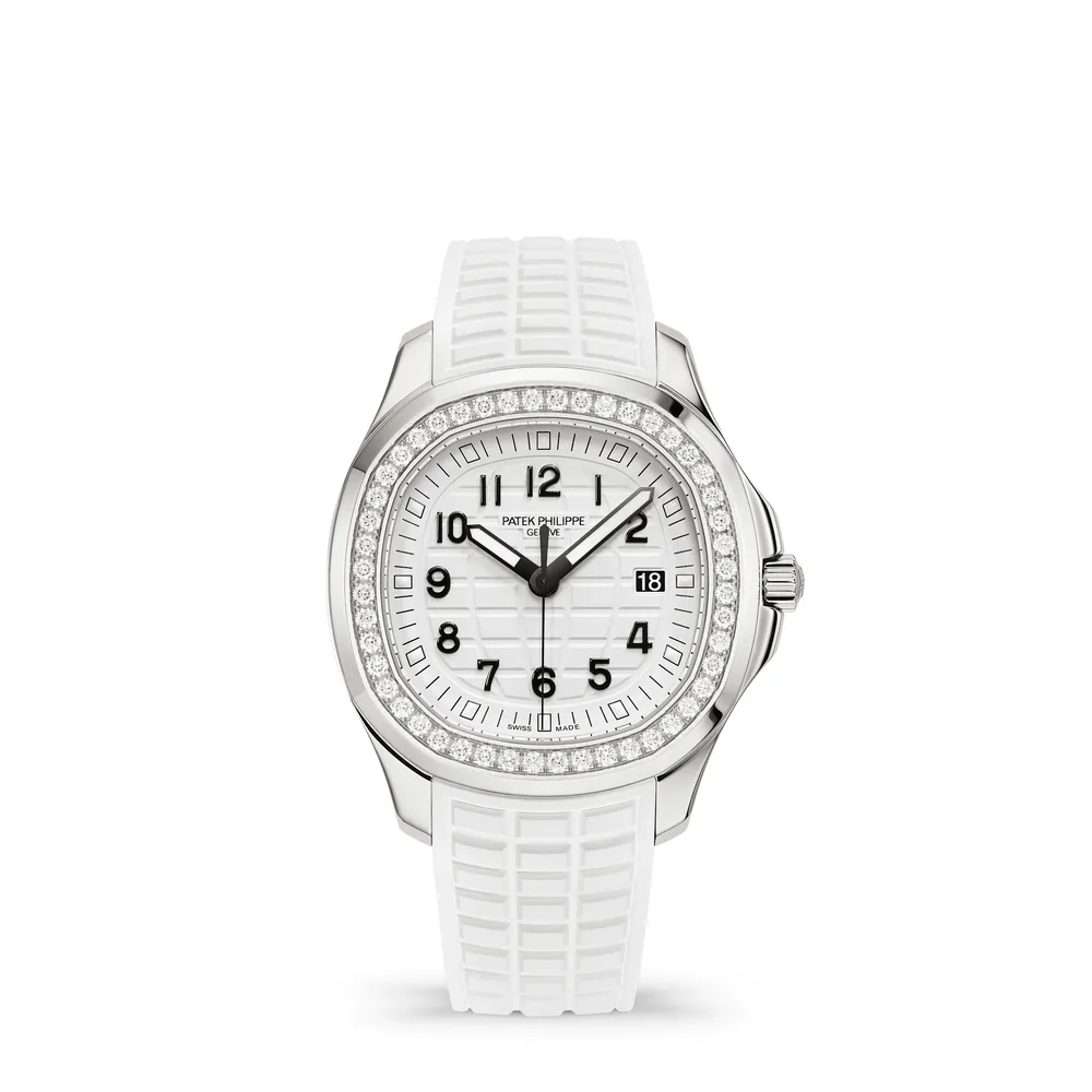Patek Philippe Aquanaut, Steel, White dial