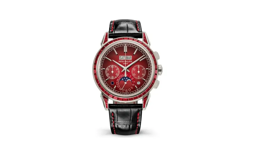 Patek Philippe Grand Complications, Platinum, Red dial