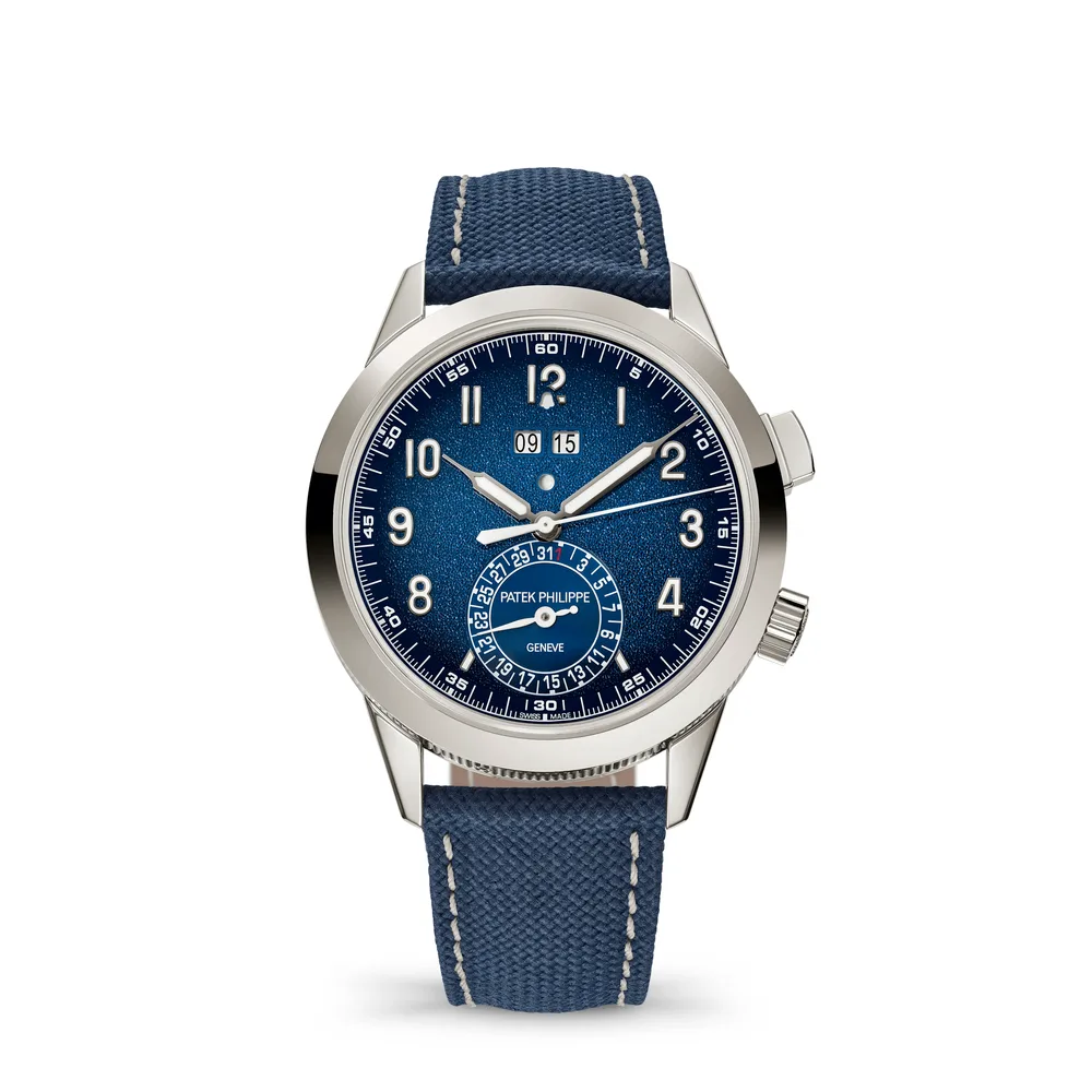 Patek Philippe Grand Complications, White gold, Blue dial