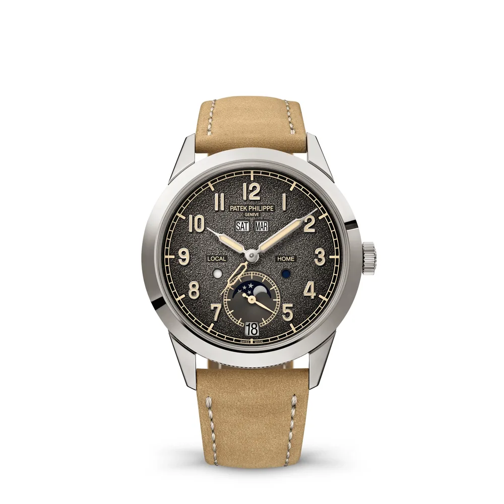 Patek Philippe Complications, White gold, Charcoal grey dial