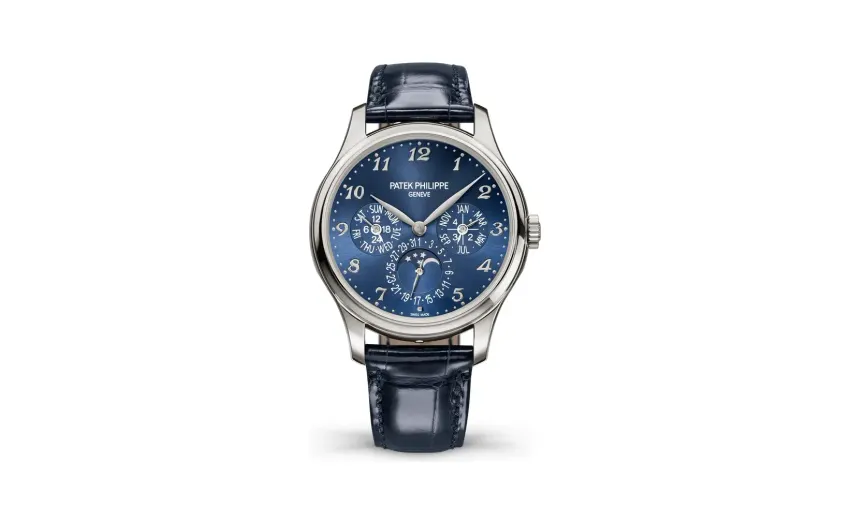 Patek Philippe Grand Complications, White gold, Blue dial