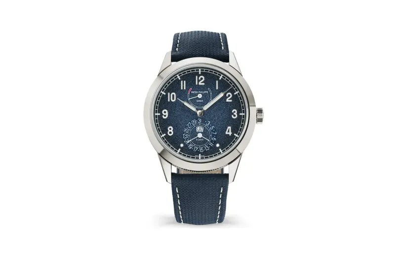 Patek Philippe Complications, White gold, Blue dial