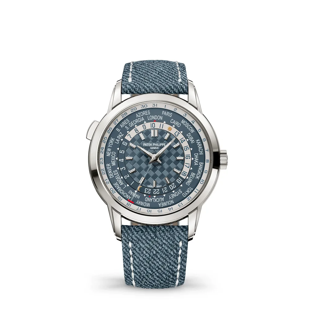 Patek Philippe Complications, White gold, Blue-grey dial