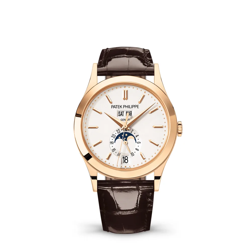 Patek Philippe Complications, Rose gold, Silvery dial