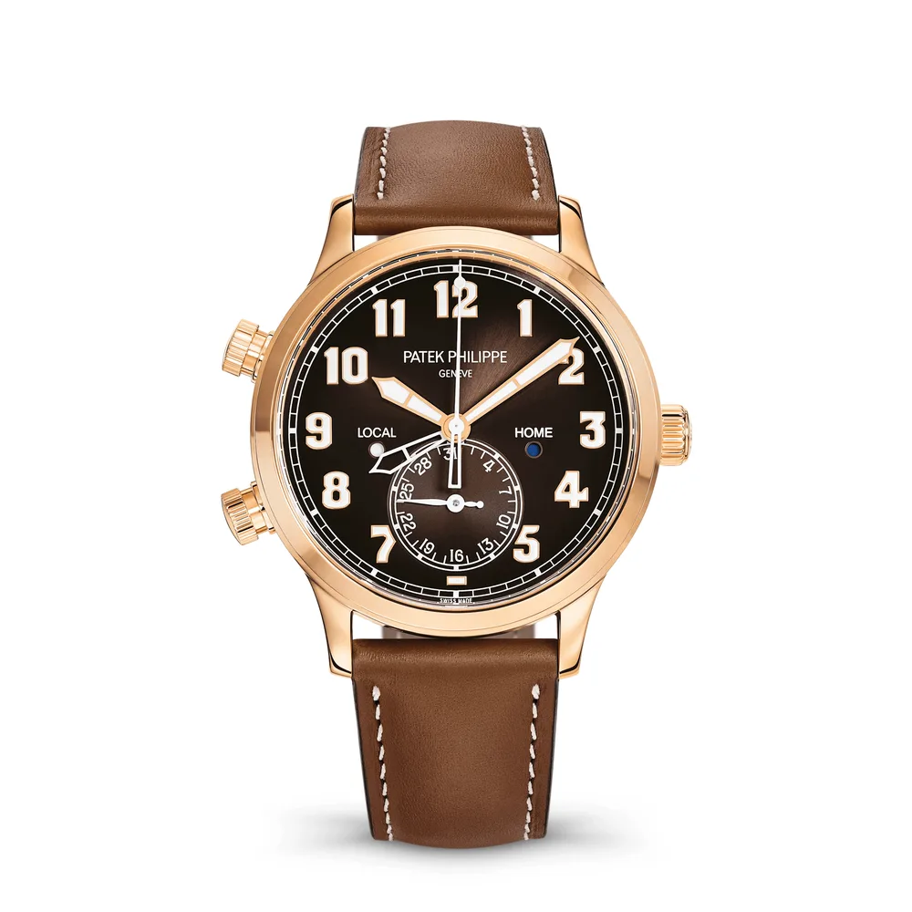 Patek Philippe Complications, Rose gold, Brown dial