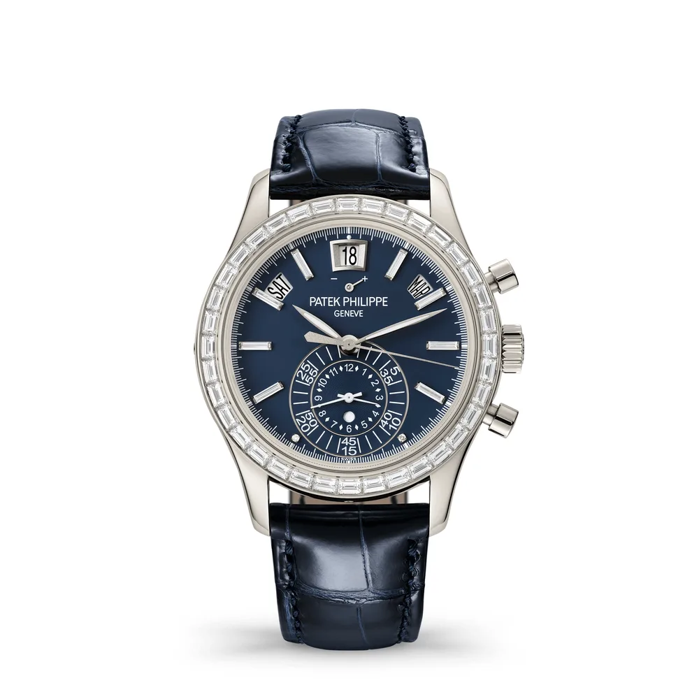Patek Philippe Complications, Platinum, Royal blue dial