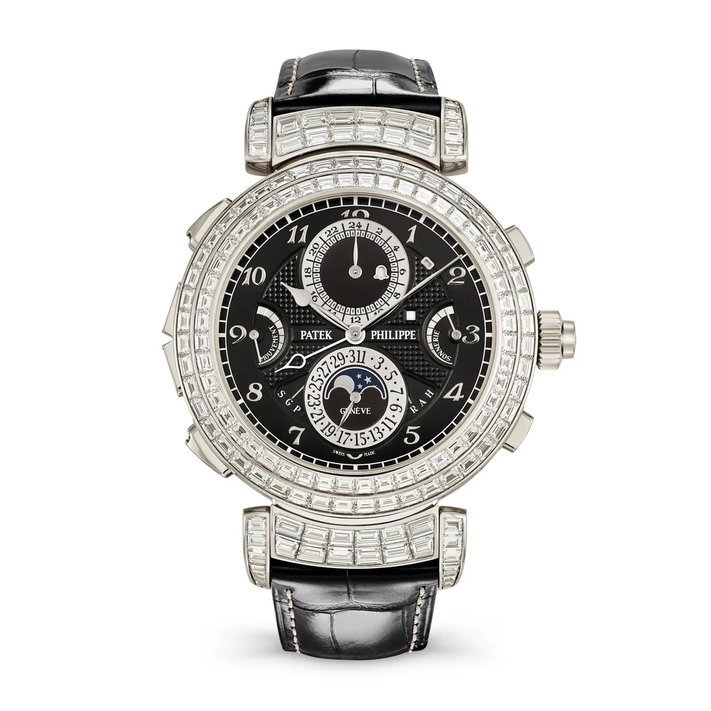 Patek Philippe Grand Complications, White gold, Ebony black dial